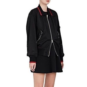 Alexander Wang AW17 Embellished Mesh Bomber